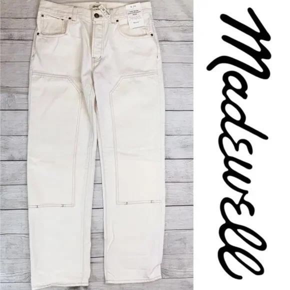 Madewell Dean easy straight jeans, Vintage Canvas, 26, NWT - Picture 6 of 13